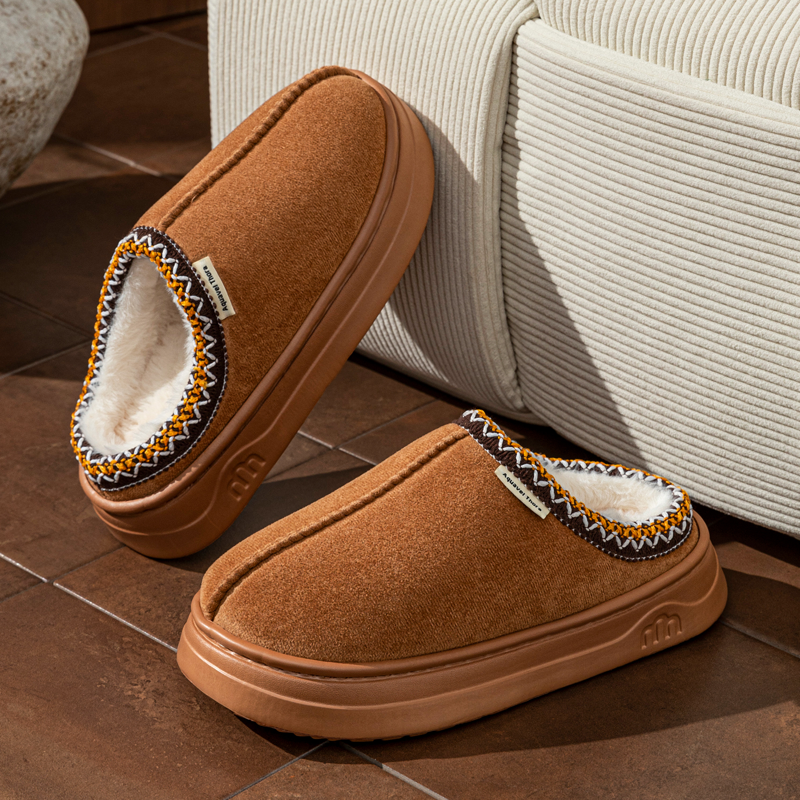 Winter Women's Slippers Boots  - Men Shoes Size To Women 评论和价格
