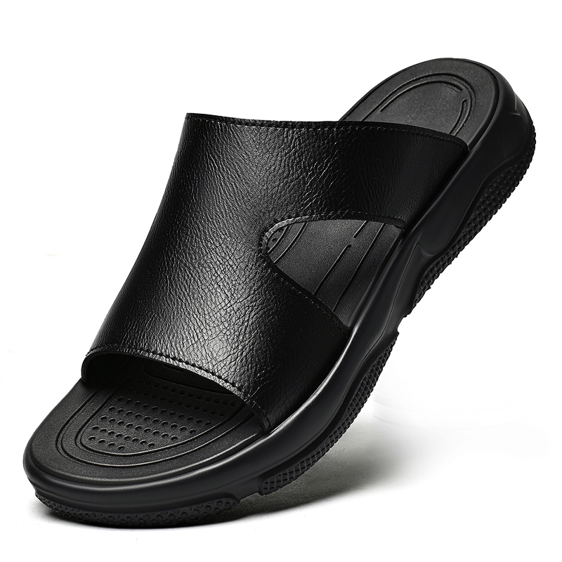 Men's Leather Slide Sandals No - Men'S Shoes Hush Puppies 评论和价格