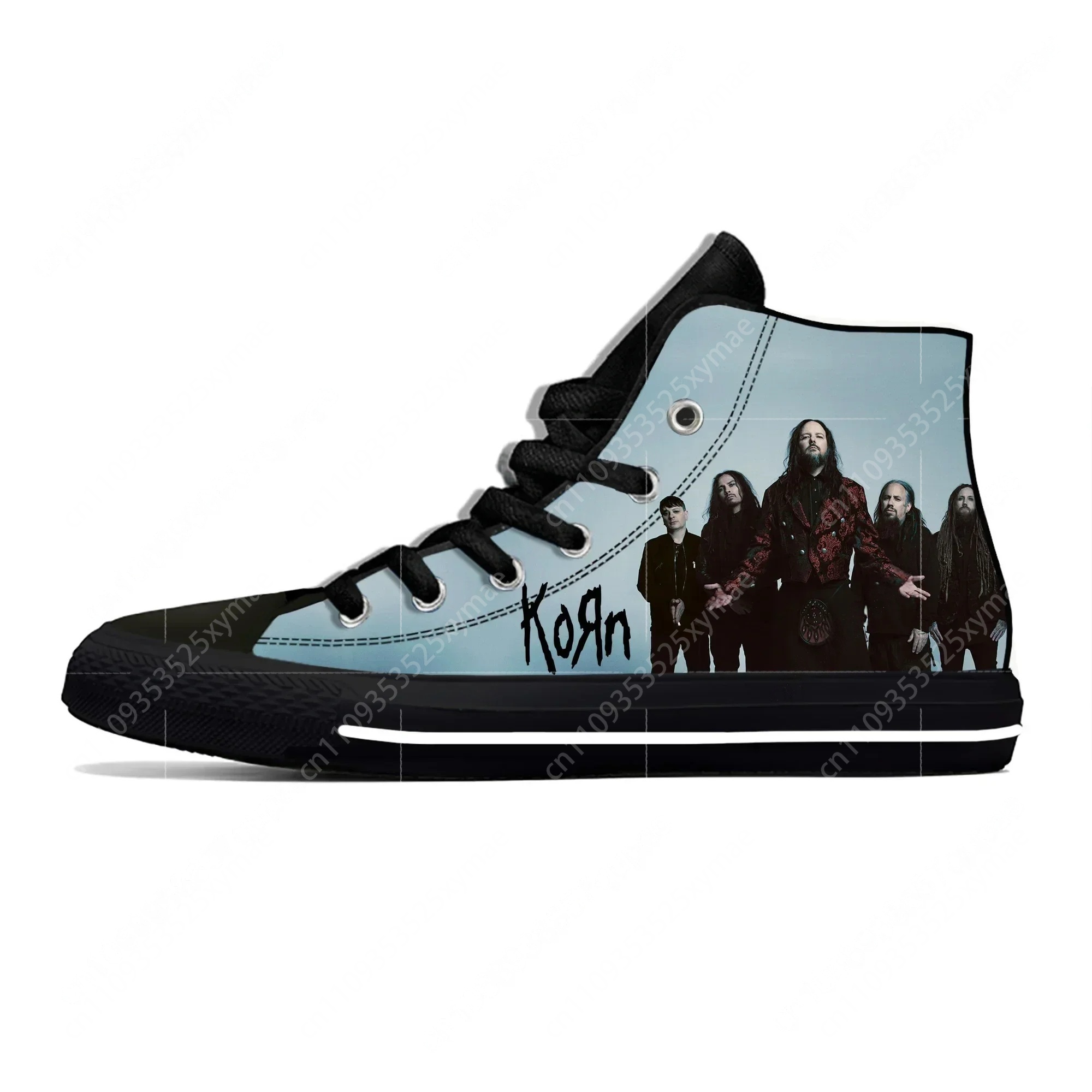 Korn Rock Band High Top Sneake - Men Shoes Runners 评论和价格