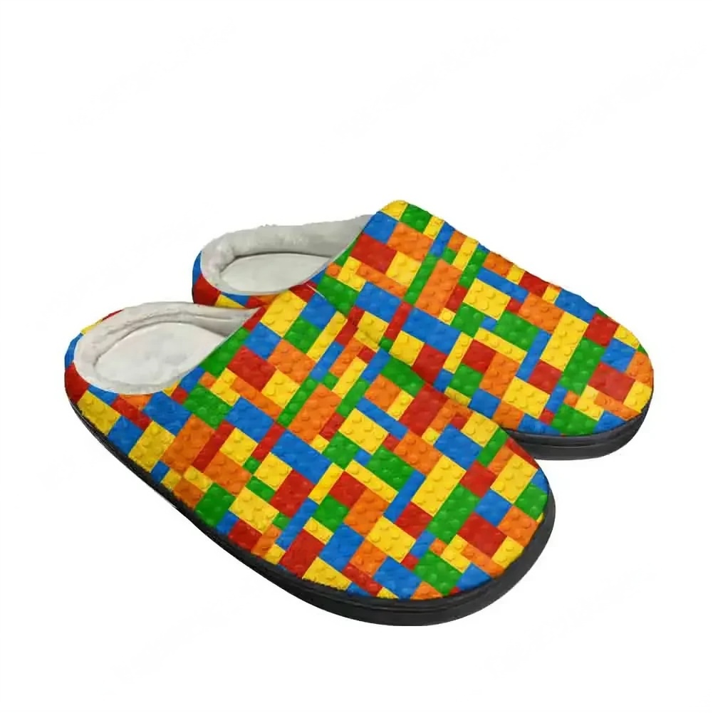 Toy Block Bricks Pattern Fun H - Men'S Shoes Quality 评论和价格