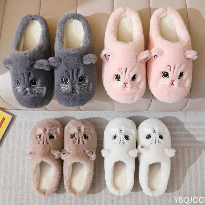 New Autumn Winter Cotton Slipp - Men Shoes Size To Women 评论和价格