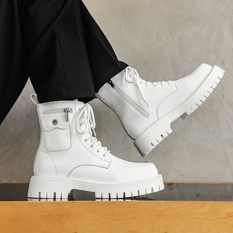2025 Trend Men Boots Sneakers  - Men'S Shoes Hush Puppies 评论和价格