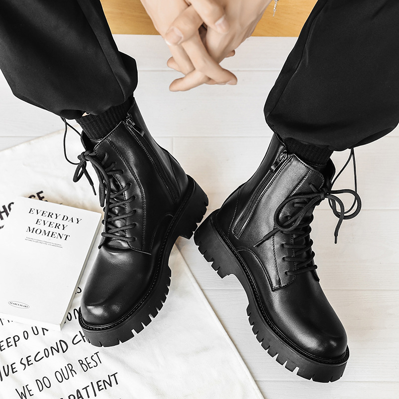 2025 Trend Men Boots Sneakers  - Men'S Shoes Hush Puppies 评论和价格