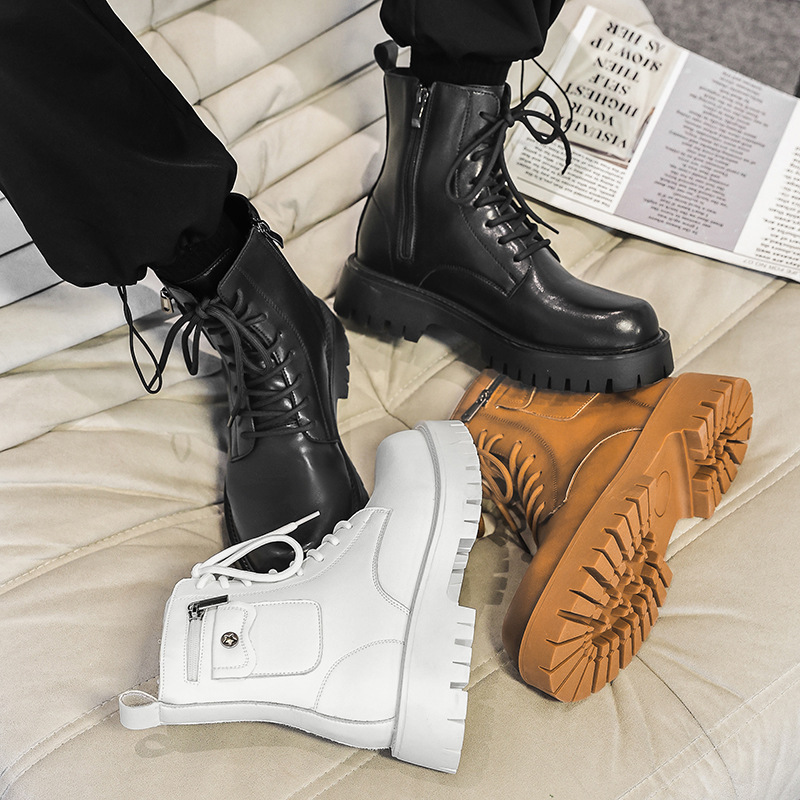 2025 Trend Men Boots Sneakers  - Men'S Shoes Hush Puppies 评论和价格