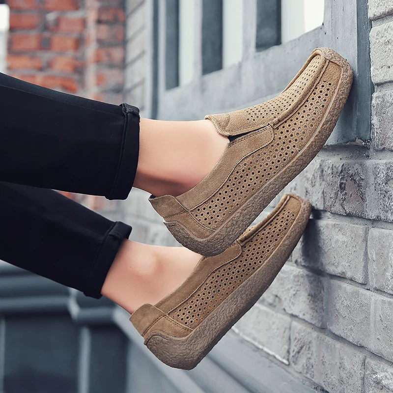 Men Loafers High-quality Slip  - Men'S Shoes Hush Puppies 评论和价格
