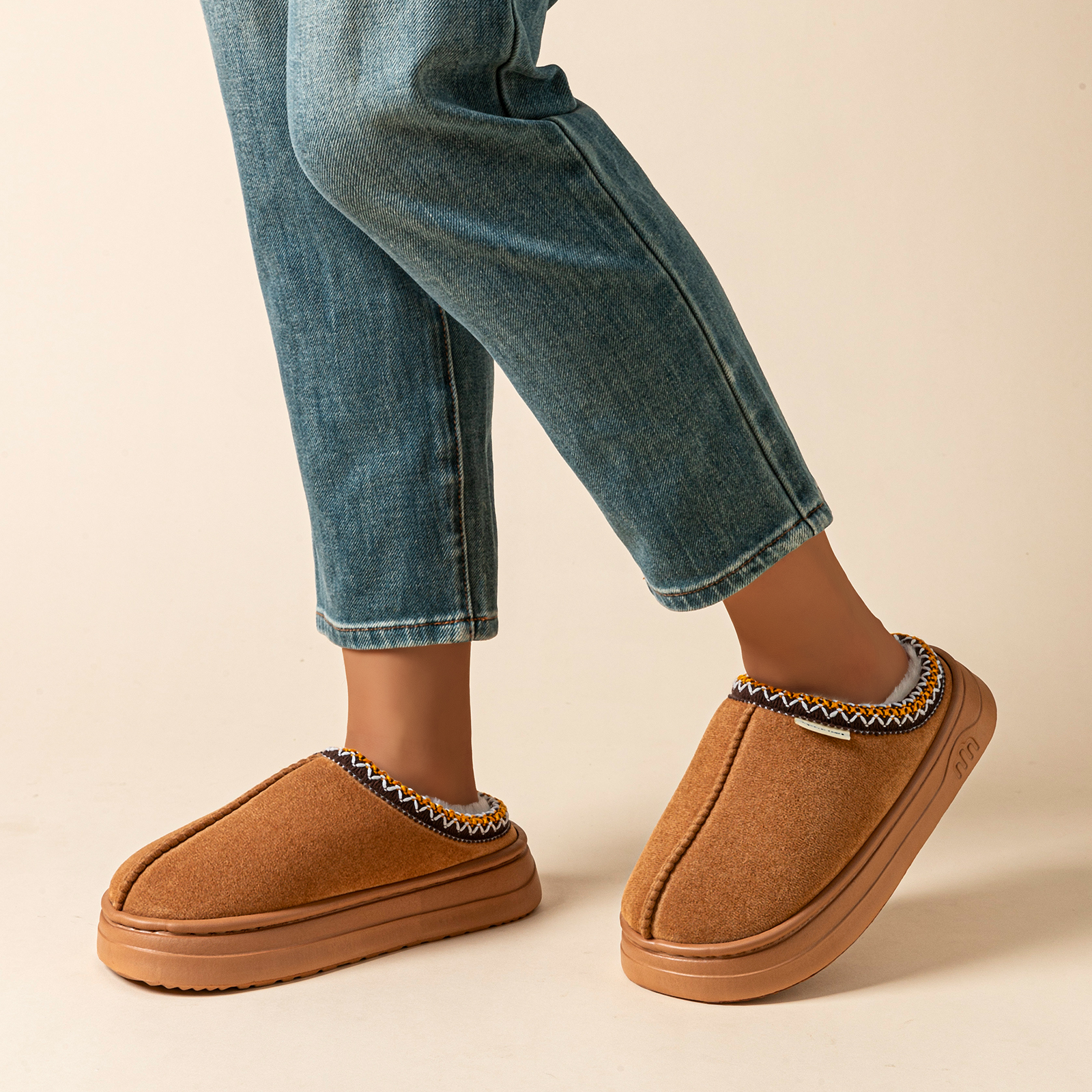 Winter Anti-slip Women's Soft  - Men Shoes Size To Women 评论和价格