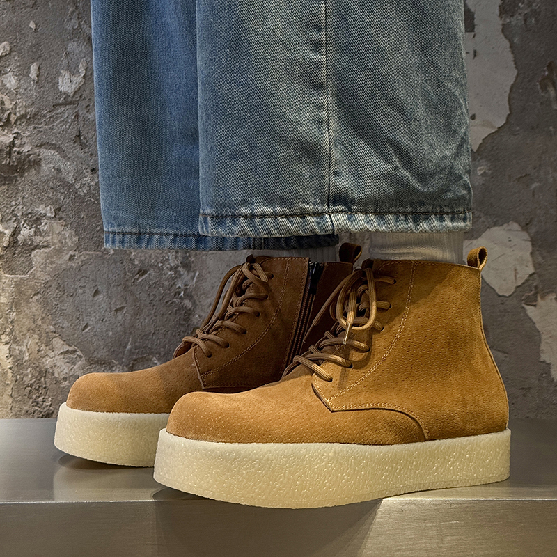 Thick Soled Height Increasing  - Men'S Shoes Increase Height 评论和价格