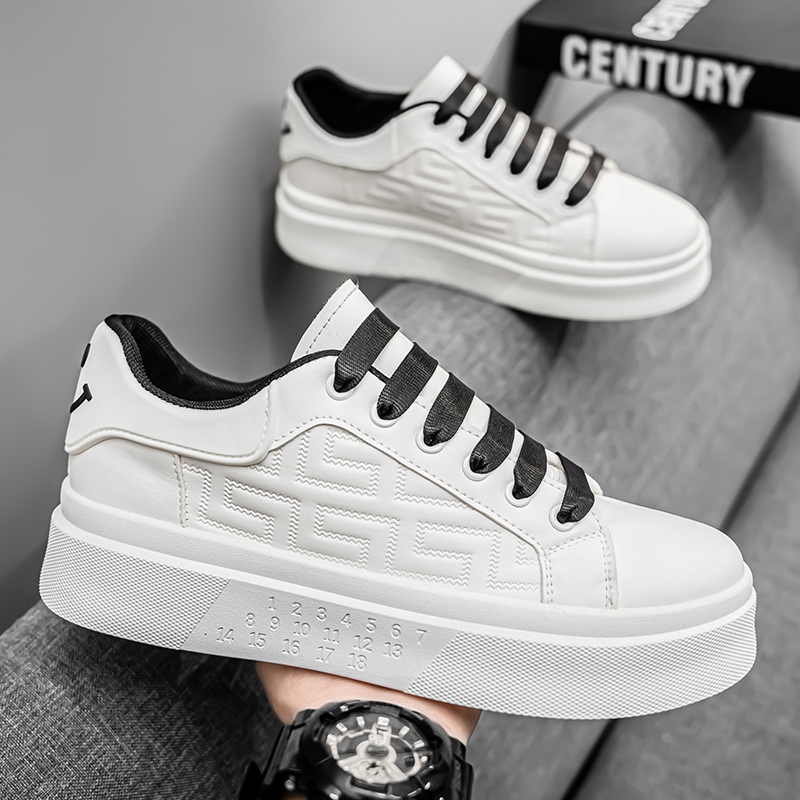 2026 New Men's Shoes Spring an - Men'S Shoes Black And White 评论和价格