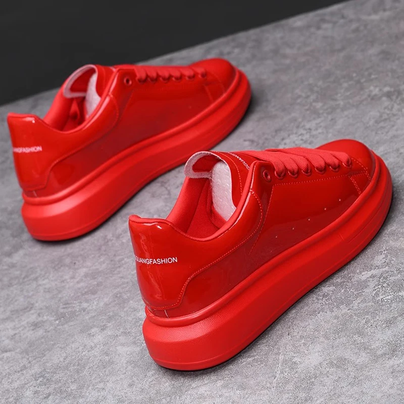 Brand Men's Shoes Black Glossy - Men'S Shoes Black And White 评论和价格