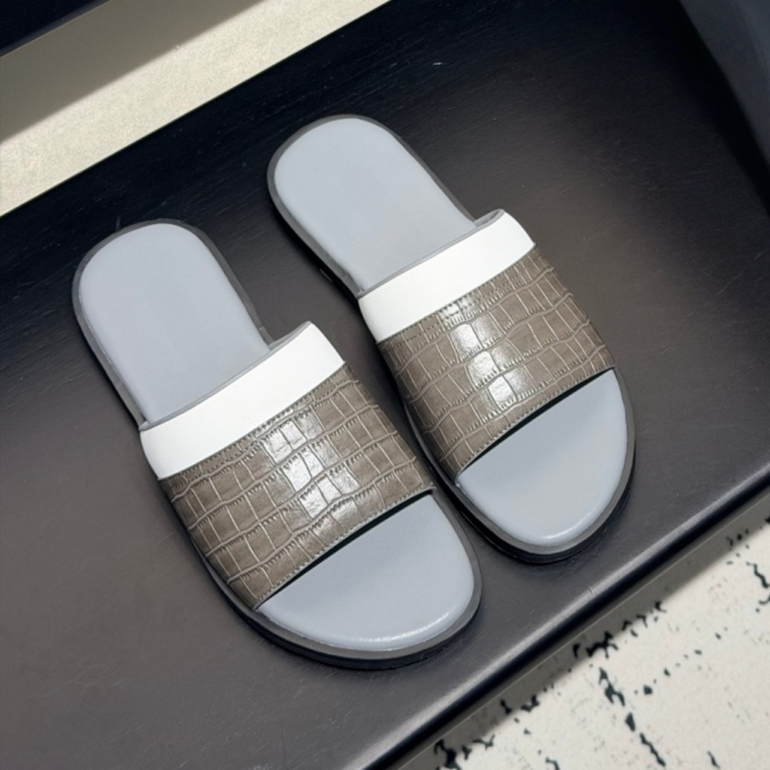 Handmade Cowhide Sandals Luxur - Men'S Shoes Hush Puppies 评论和价格