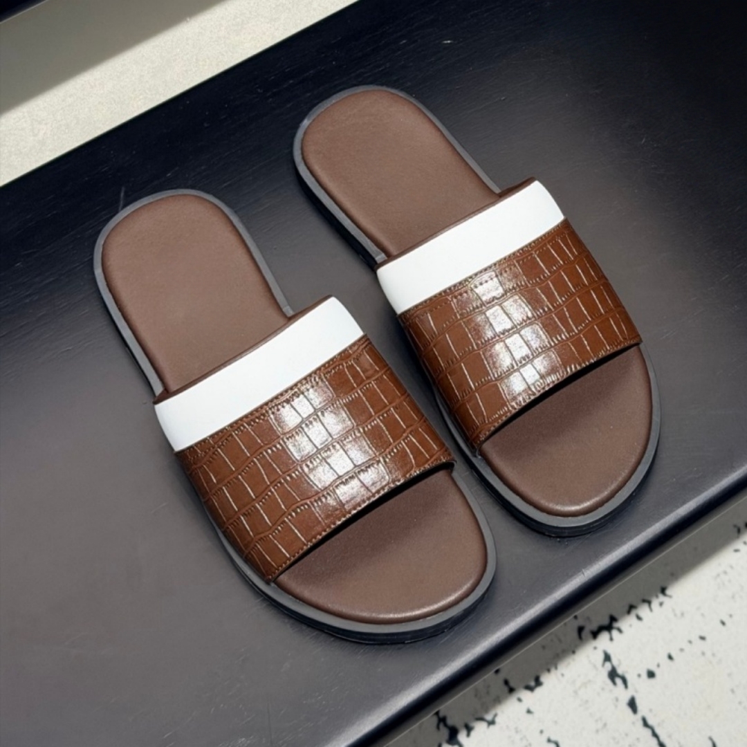Handmade Cowhide Sandals Luxur - Men'S Shoes Hush Puppies 评论和价格