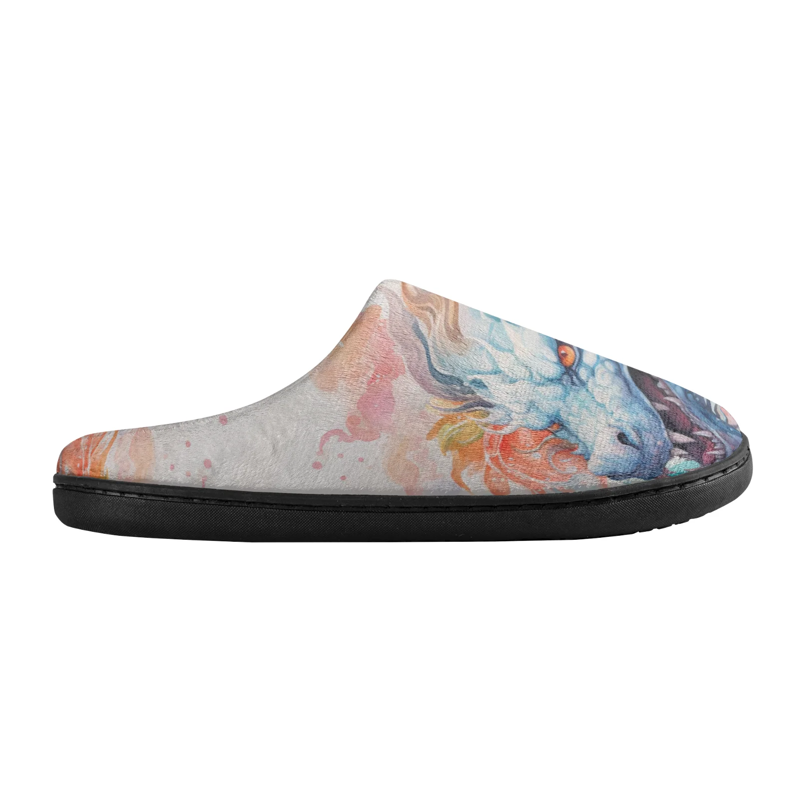 Dragon Totem Home Cotton Slipp - Men'S Shoes Quality 评论和价格