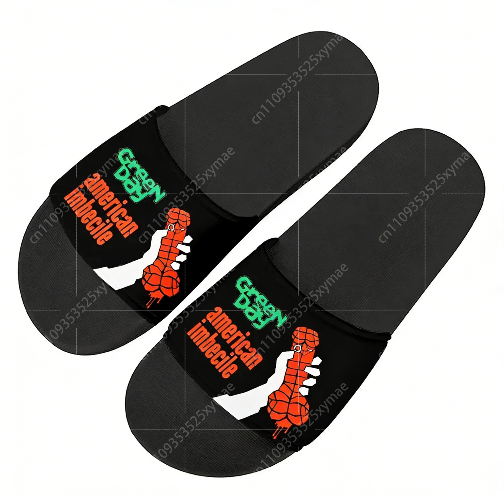 Green Day Pop Rock Band Slippe - Men'S Shoes Quality 评论和价格