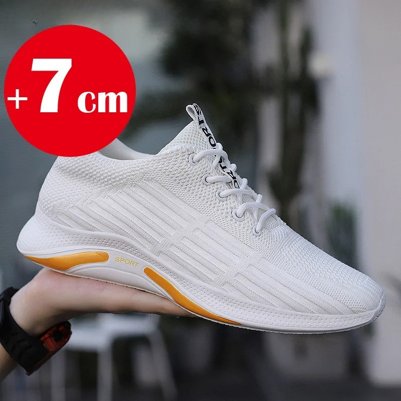 Summer Men Elevator Shoes Brea - Men'S Shoes Increase Height 评论和价格
