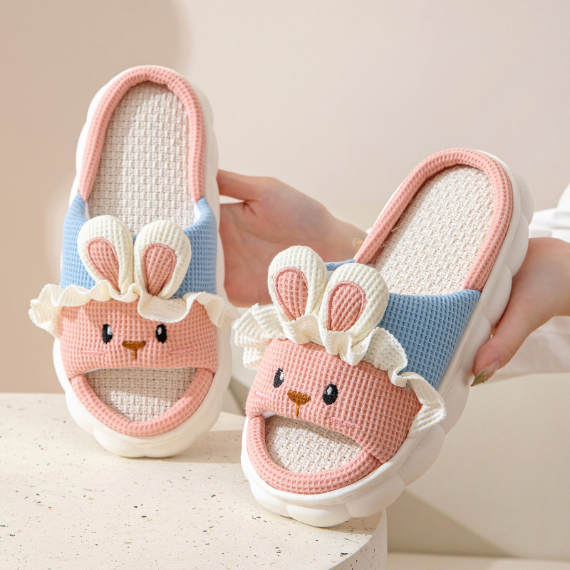 Women Men Rabbit Slippers Line - Men Shoes Size To Women 评论和价格