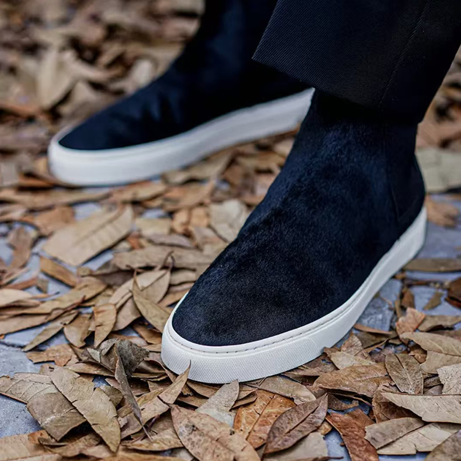 Piergitar Winter Styles Black  - Men'S Shoes Black And White 评论和价格