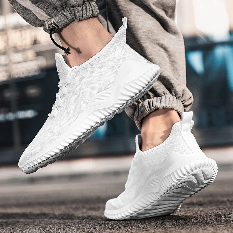 YRZL Mens White Sneakers Shoes - Men'S Shoes Black And White 评论和价格