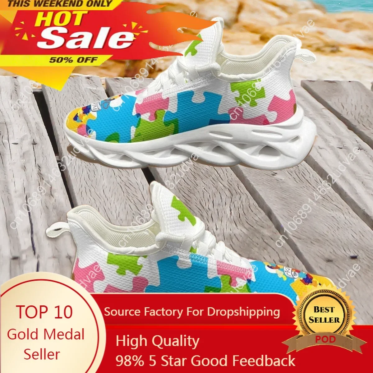 Autism Awareness Sports Runnin - Men'S Shoes Quality 评论和价格