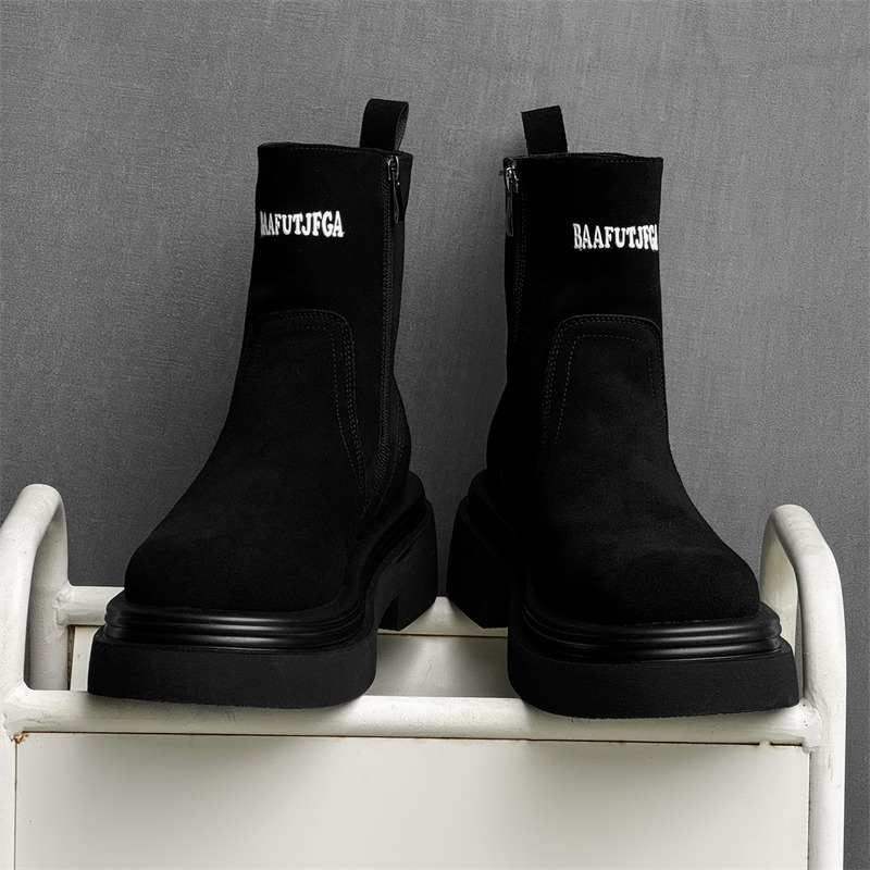 Winter Europe America Retro Th - Men'S Shoes Increase Height 评论和价格