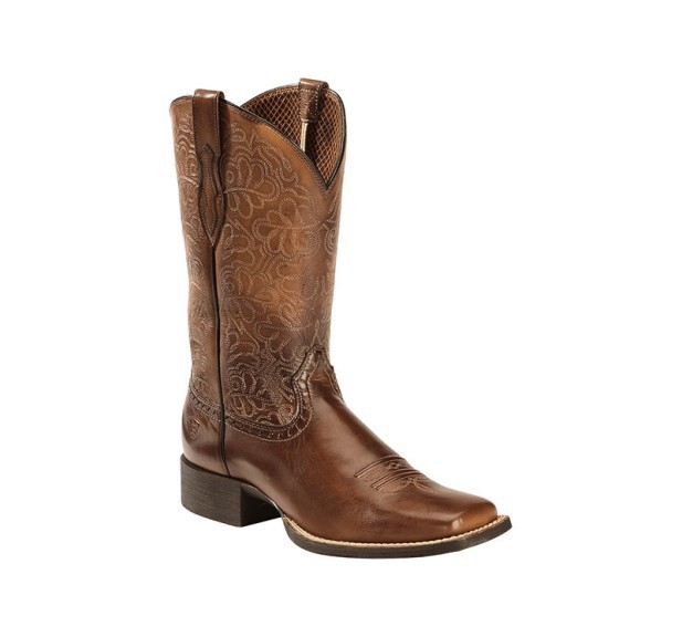 Men's Brown Leather Cowboy Boo - Men'S Shoes Hush Puppies 评论和价格
