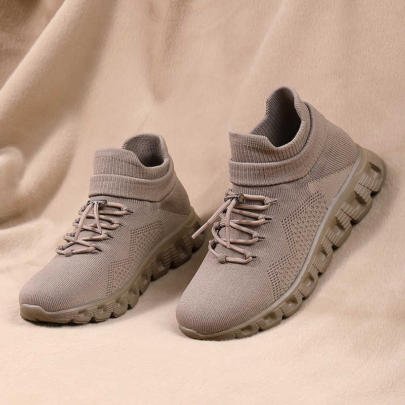 Lace Up Without Heel Large Siz - Men Shoes Runners 评论和价格