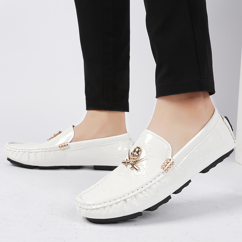 Men Quality Shoes Shine Skull  - Men'S Shoes Hush Puppies 评论和价格