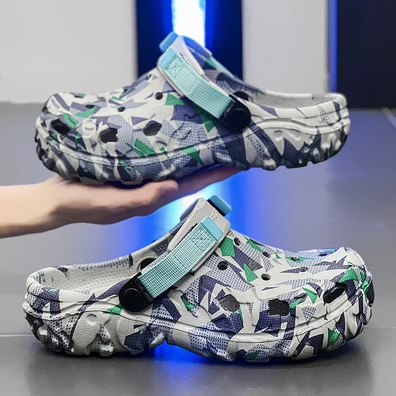 18 New Men's Clogs Slippers Sa - Men Shoes Runners 评论和价格