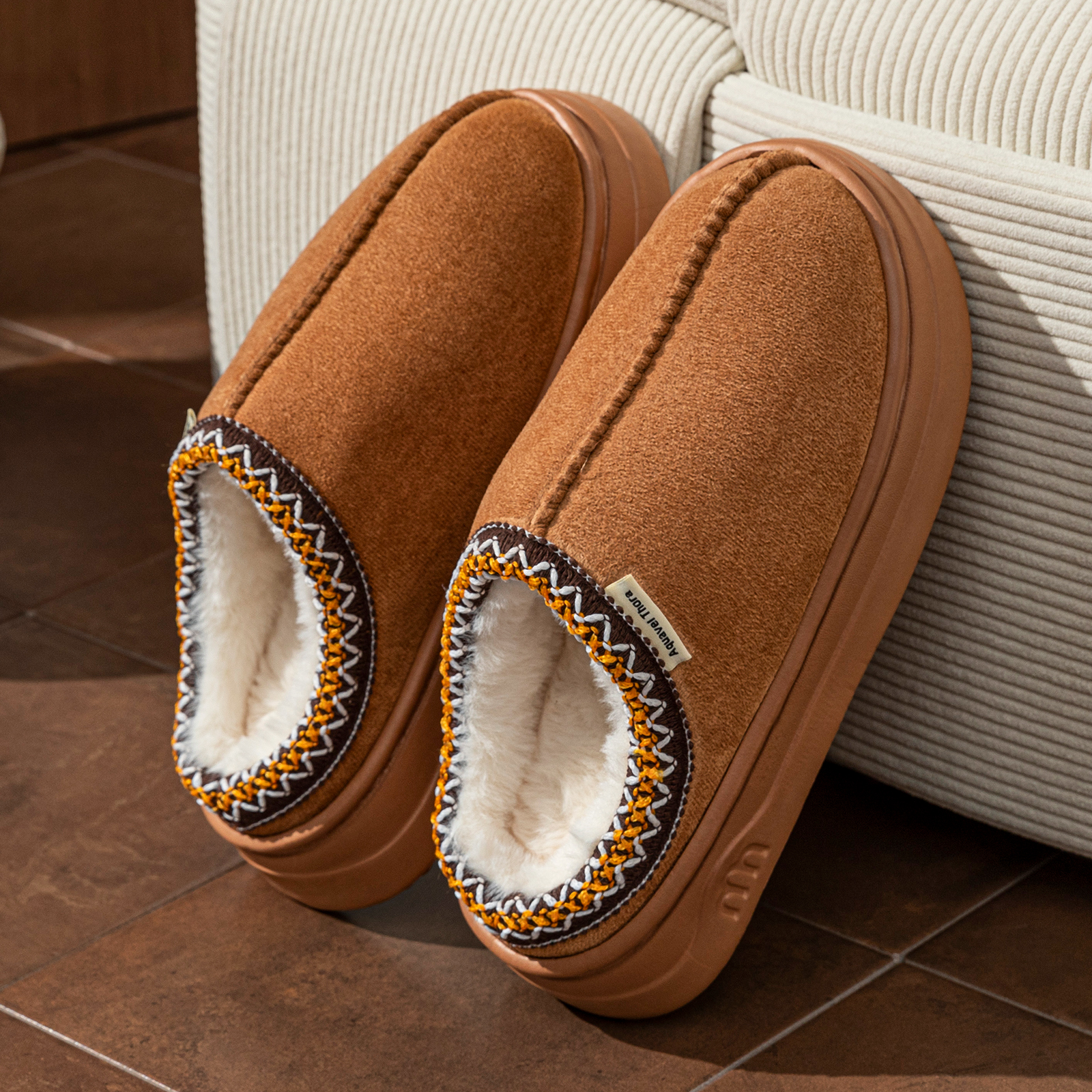 Winter Women's Slippers Boots  - Men Shoes Size To Women 评论和价格